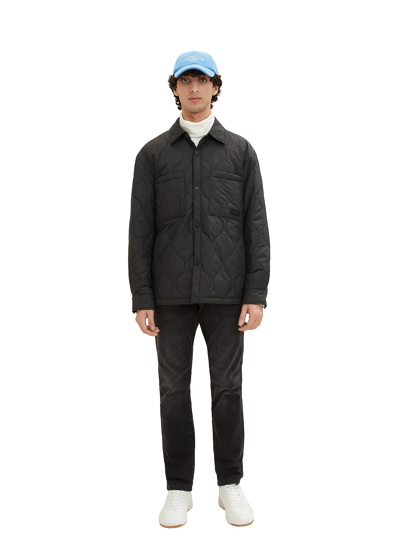 TOM TAILOR DENIM | Jacke - Overshirt | schwarz
